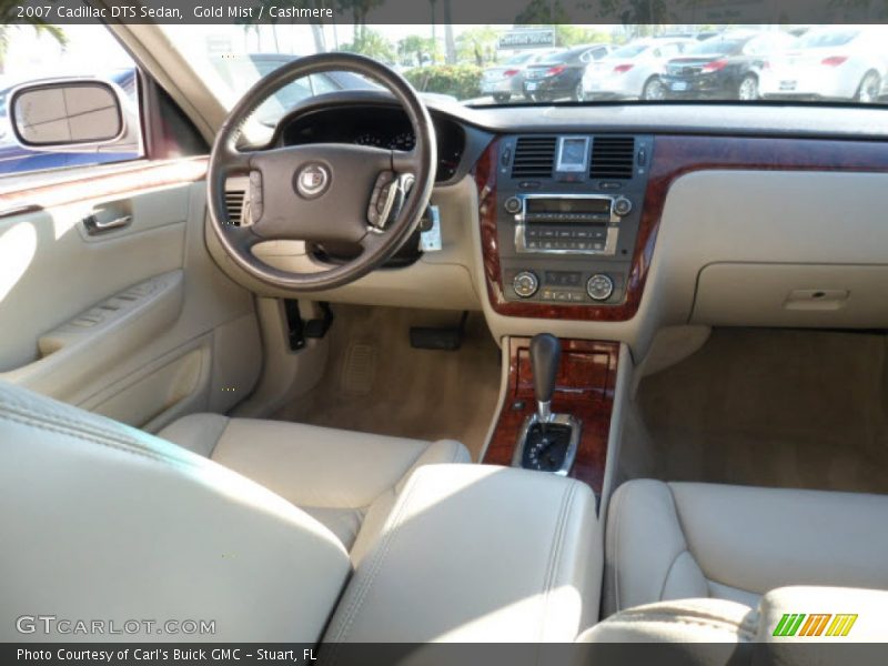 Gold Mist / Cashmere 2007 Cadillac DTS Sedan
