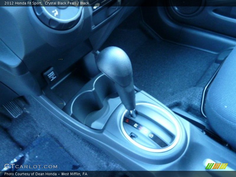 Crystal Black Pearl / Black 2012 Honda Fit Sport