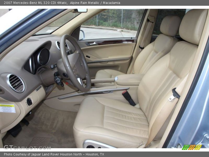  2007 ML 320 CDI 4Matic Macadamia Interior