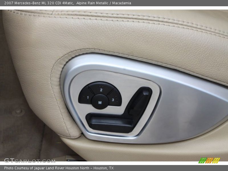 Controls of 2007 ML 320 CDI 4Matic