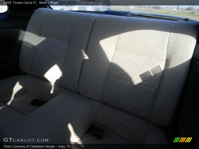 Black / Beige 1995 Toyota Celica ST