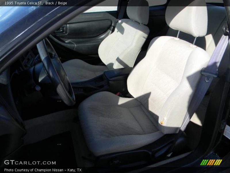 Black / Beige 1995 Toyota Celica ST