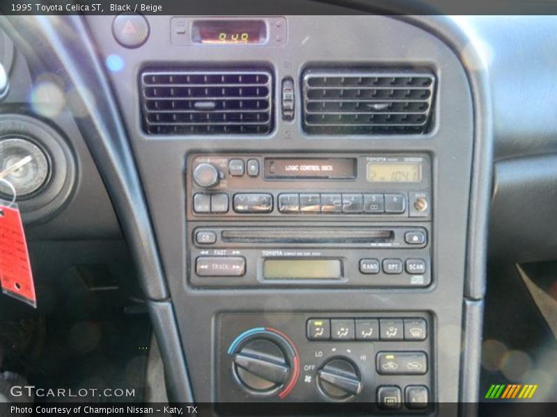 Controls of 1995 Celica ST