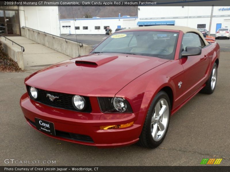 Front 3/4 View of 2009 Mustang GT Premium Convertible