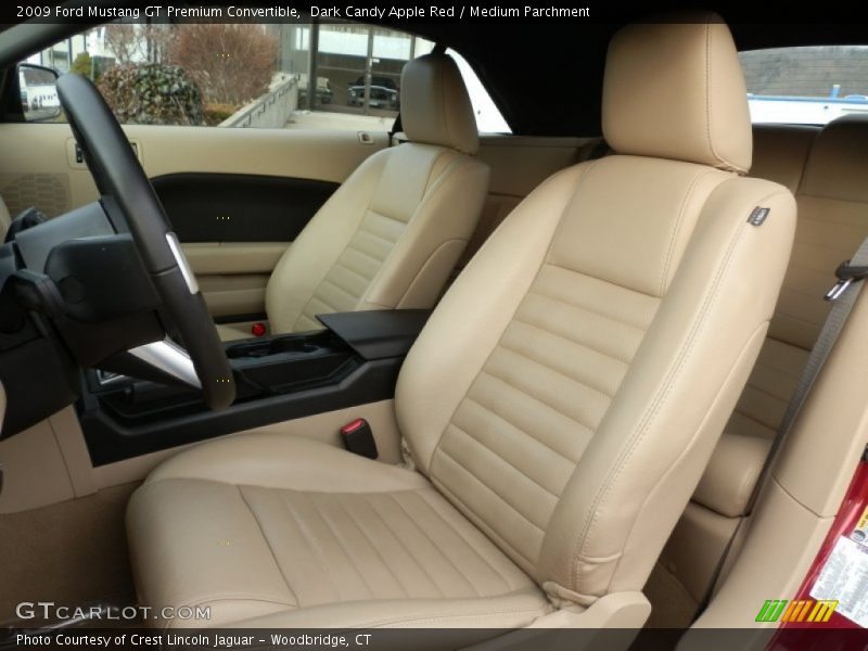  2009 Mustang GT Premium Convertible Medium Parchment Interior