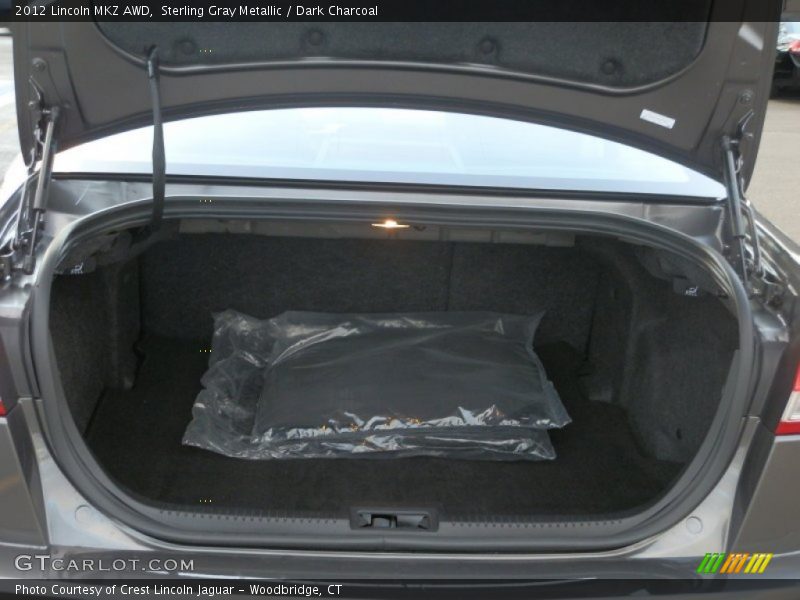 Sterling Gray Metallic / Dark Charcoal 2012 Lincoln MKZ AWD