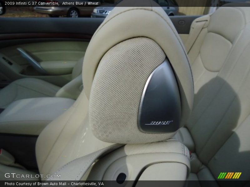 Athens Blue / Wheat 2009 Infiniti G 37 Convertible