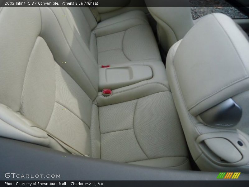 Athens Blue / Wheat 2009 Infiniti G 37 Convertible