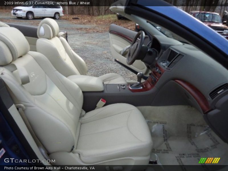 Athens Blue / Wheat 2009 Infiniti G 37 Convertible