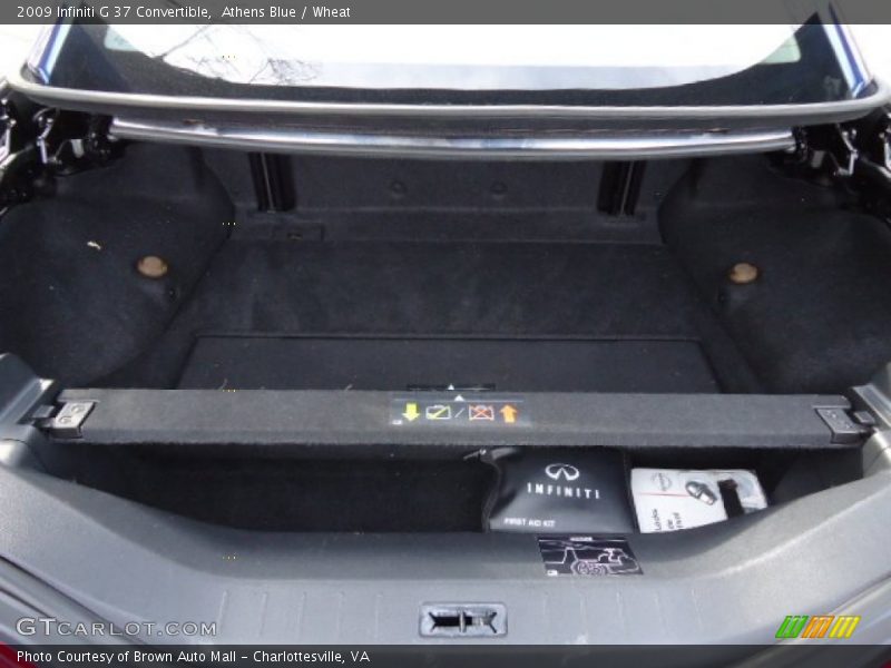 Athens Blue / Wheat 2009 Infiniti G 37 Convertible