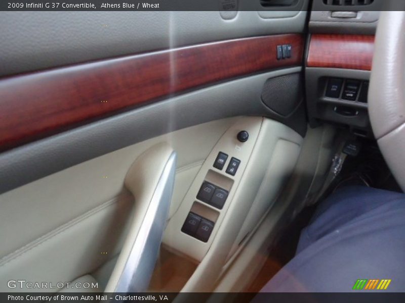 Athens Blue / Wheat 2009 Infiniti G 37 Convertible