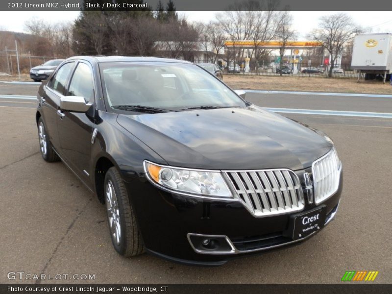 Black / Dark Charcoal 2012 Lincoln MKZ Hybrid