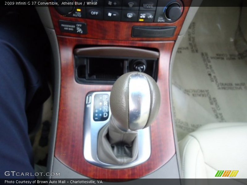 Athens Blue / Wheat 2009 Infiniti G 37 Convertible