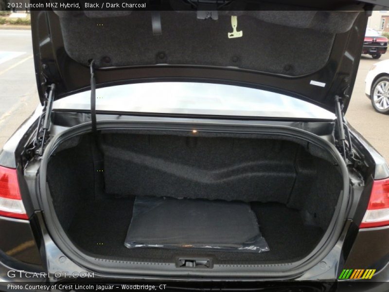 Black / Dark Charcoal 2012 Lincoln MKZ Hybrid