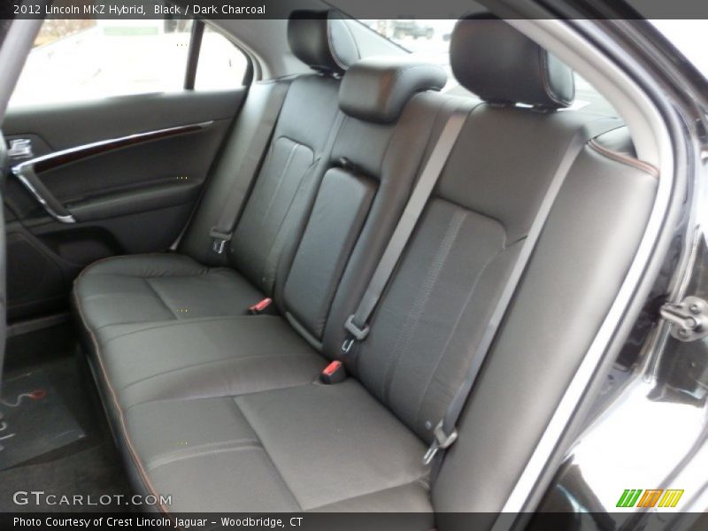  2012 MKZ Hybrid Dark Charcoal Interior
