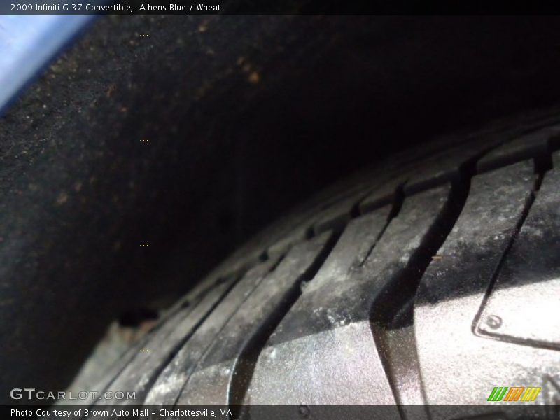 Athens Blue / Wheat 2009 Infiniti G 37 Convertible