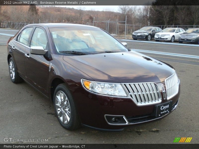 Bordeaux Reserve Metallic / Cashmere 2012 Lincoln MKZ AWD