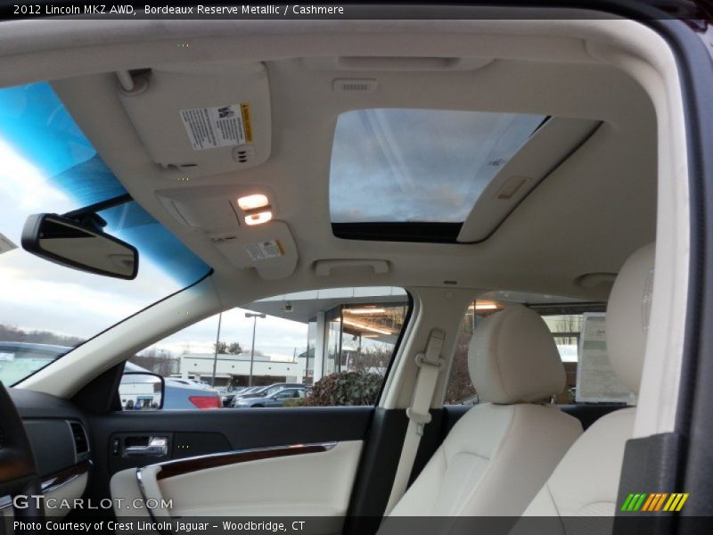 Bordeaux Reserve Metallic / Cashmere 2012 Lincoln MKZ AWD