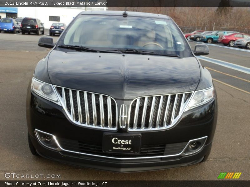 Tuxedo Black Metallic / Canyon 2012 Lincoln MKX AWD