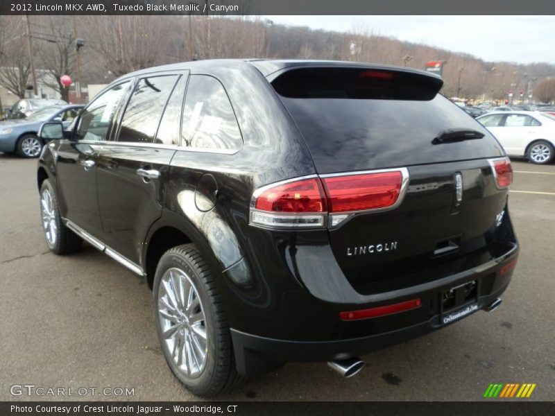 Tuxedo Black Metallic / Canyon 2012 Lincoln MKX AWD