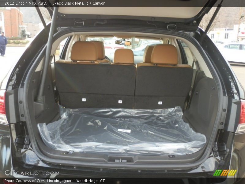 Tuxedo Black Metallic / Canyon 2012 Lincoln MKX AWD
