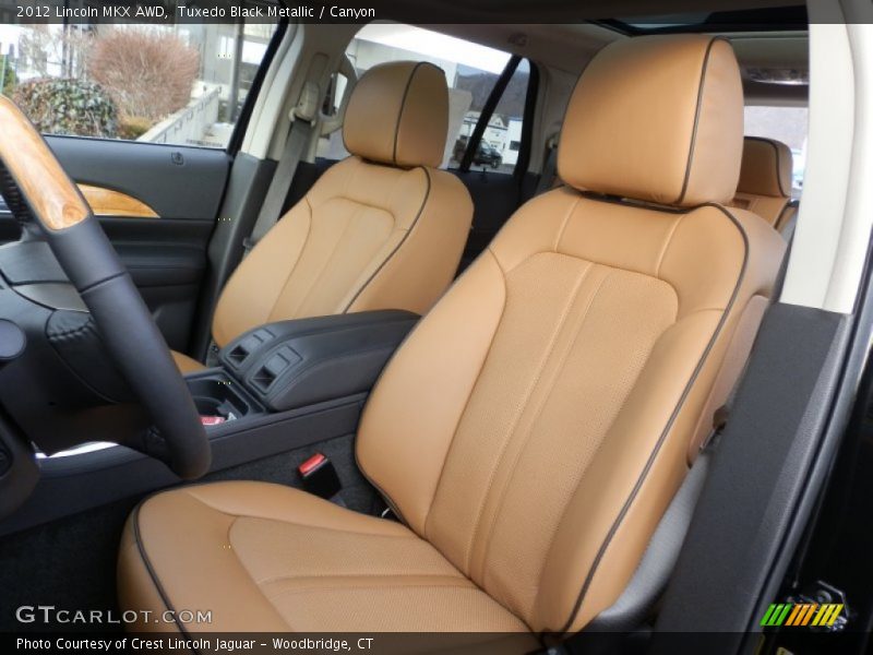 Canyon leather interior - 2012 Lincoln MKX AWD