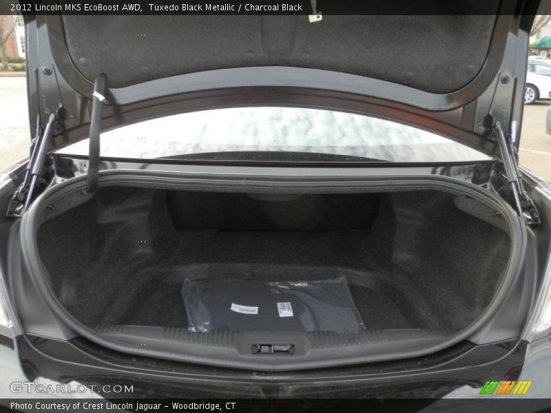 Tuxedo Black Metallic / Charcoal Black 2012 Lincoln MKS EcoBoost AWD