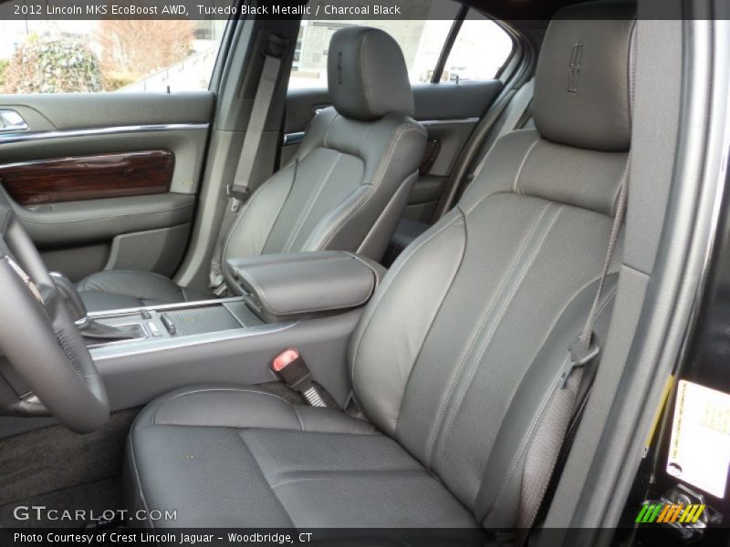  2012 MKS EcoBoost AWD Charcoal Black Interior