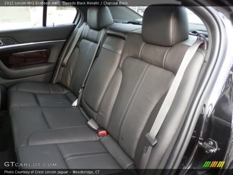 Tuxedo Black Metallic / Charcoal Black 2012 Lincoln MKS EcoBoost AWD