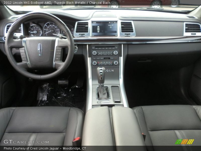 Dashboard of 2012 MKS EcoBoost AWD