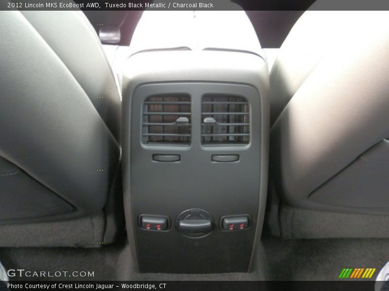 Tuxedo Black Metallic / Charcoal Black 2012 Lincoln MKS EcoBoost AWD