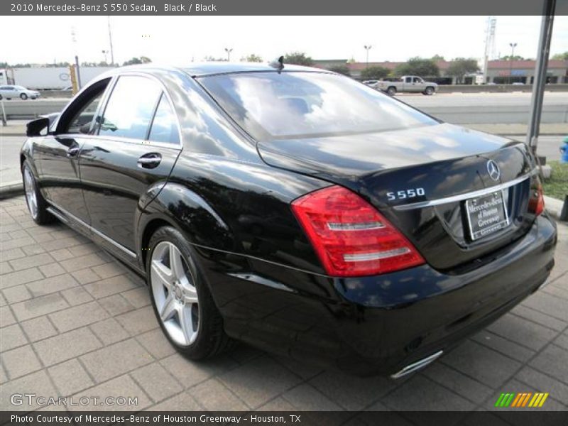 Black / Black 2010 Mercedes-Benz S 550 Sedan