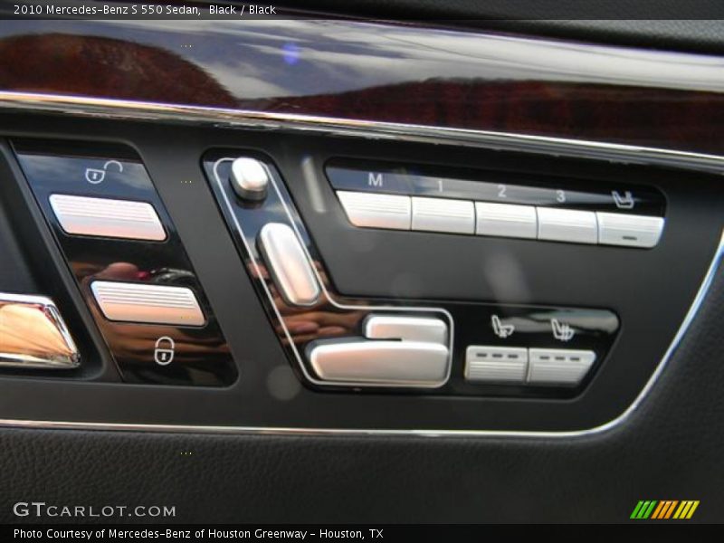 Black / Black 2010 Mercedes-Benz S 550 Sedan