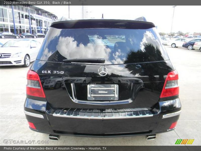 Black / Black 2012 Mercedes-Benz GLK 350