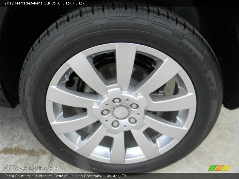Black / Black 2012 Mercedes-Benz GLK 350