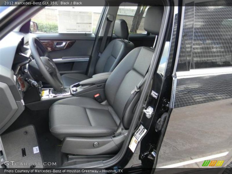Black / Black 2012 Mercedes-Benz GLK 350