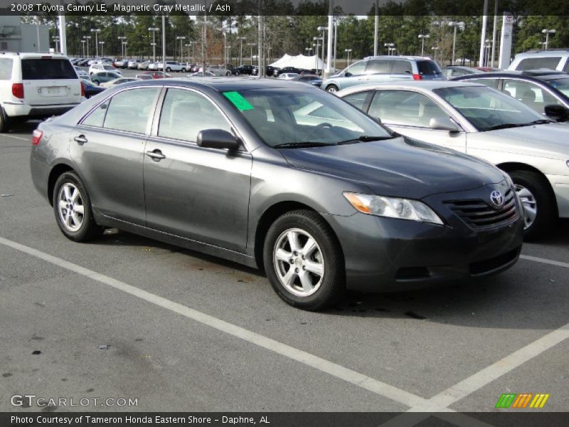 Magnetic Gray Metallic / Ash 2008 Toyota Camry LE