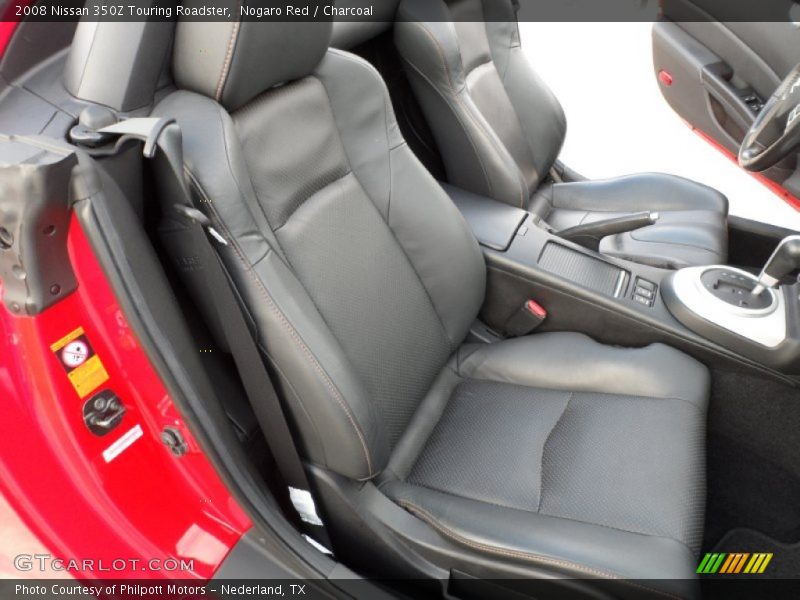  2008 350Z Touring Roadster Charcoal Interior