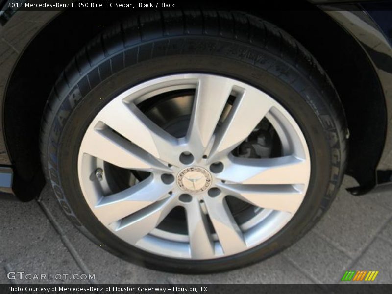 Black / Black 2012 Mercedes-Benz E 350 BlueTEC Sedan