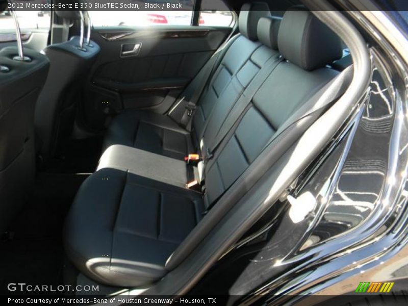 Black / Black 2012 Mercedes-Benz E 350 BlueTEC Sedan