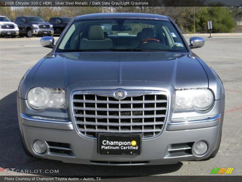 Silver Steel Metallic / Dark Slate Gray/Light Graystone 2006 Chrysler 300 C HEMI