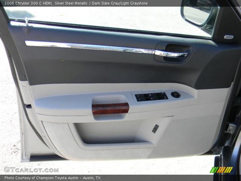 Silver Steel Metallic / Dark Slate Gray/Light Graystone 2006 Chrysler 300 C HEMI
