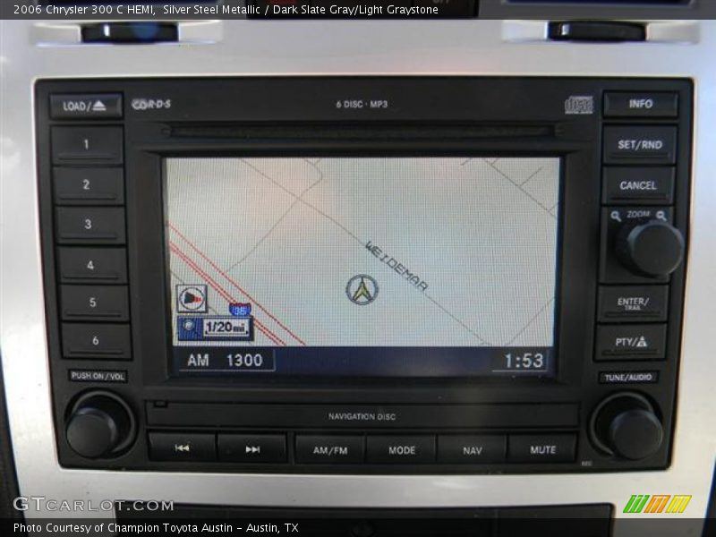 Silver Steel Metallic / Dark Slate Gray/Light Graystone 2006 Chrysler 300 C HEMI
