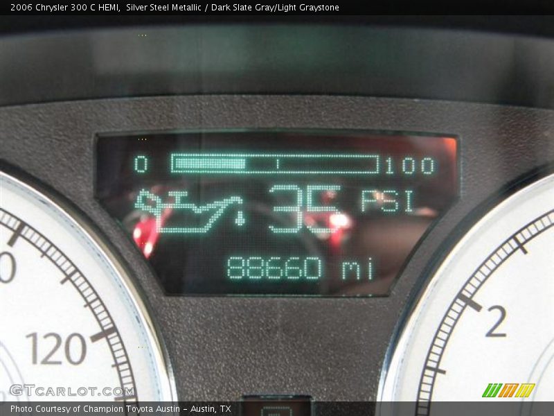 Silver Steel Metallic / Dark Slate Gray/Light Graystone 2006 Chrysler 300 C HEMI