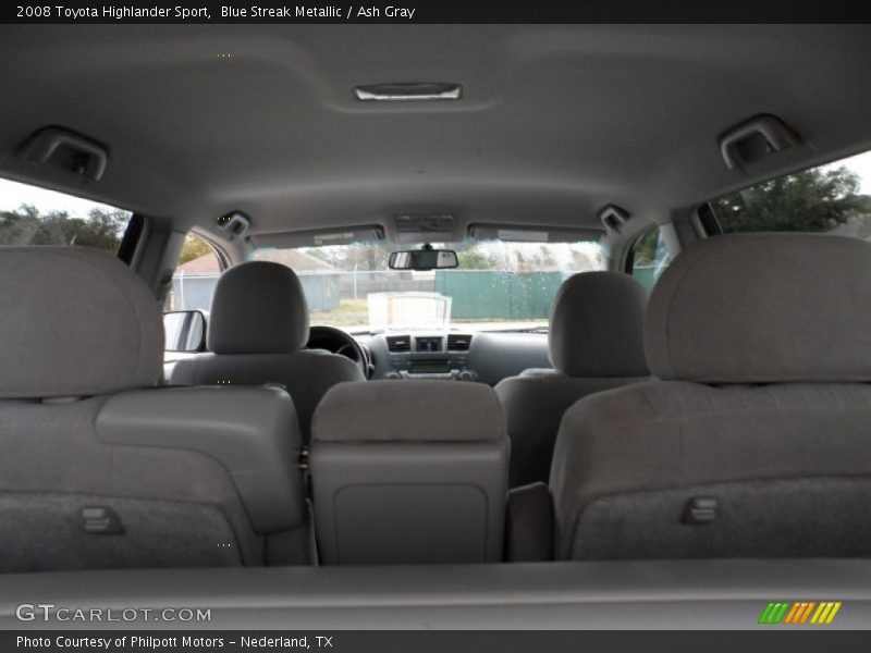 Blue Streak Metallic / Ash Gray 2008 Toyota Highlander Sport