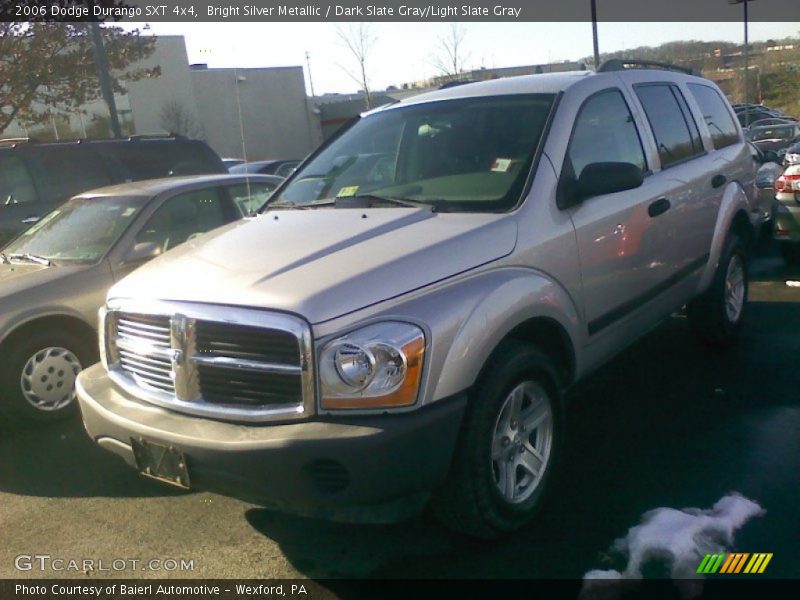 Bright Silver Metallic / Dark Slate Gray/Light Slate Gray 2006 Dodge Durango SXT 4x4