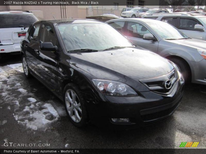 Black Mica / Black 2007 Mazda MAZDA3 s Touring Hatchback