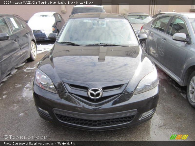 Black Mica / Black 2007 Mazda MAZDA3 s Touring Hatchback