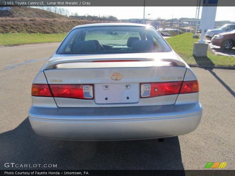 Lunar Mist Metallic / Gray 2001 Toyota Camry LE