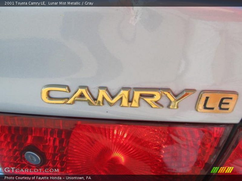 Lunar Mist Metallic / Gray 2001 Toyota Camry LE